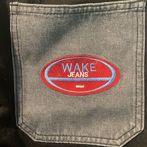 Baggy Cargo Patchwork/Split Jeans - Picture 3 of 4